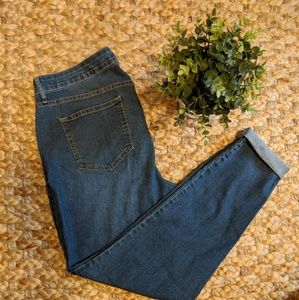 Old Navy super skinny mid rise jeans